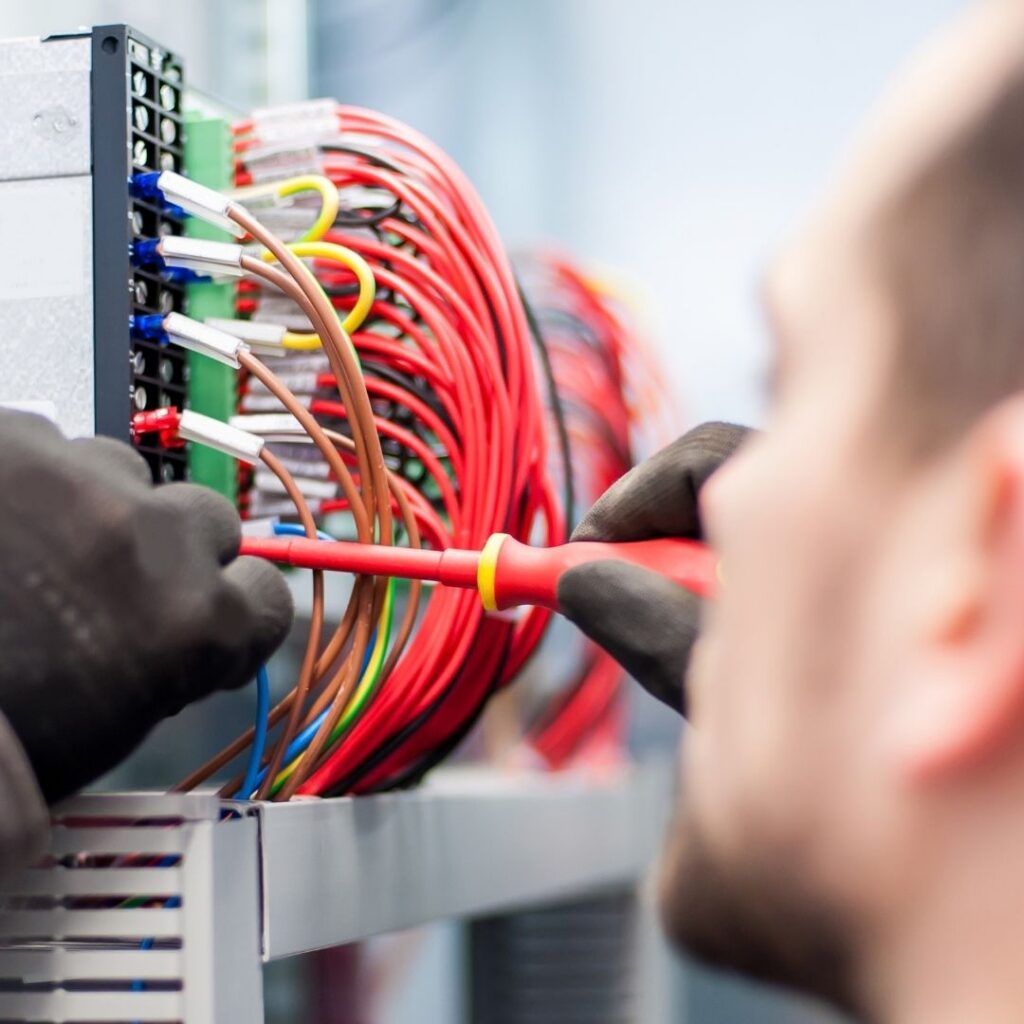 Rewiring a unit