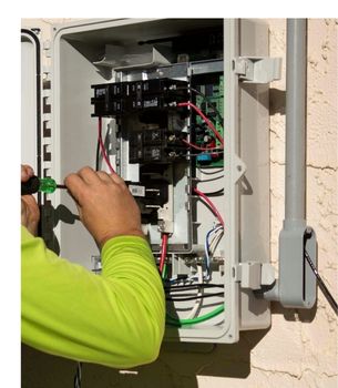 Wiring an electrical panel